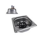 رينسر غسيل اكواب مربع 17.5*16*6.5 سم