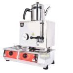 سماور ستيل 1 اباريق غاز تركي