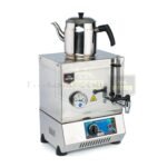 سماور شاي ستيل 1 ابريق كهرباء تركي