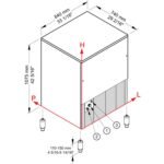 صانعة مكعبات الثلج 130 كيلو Cb 1265 من بريما ( ايس ميكر ) - Image 2