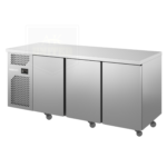 فريزر كاونتر ستيل 180 سم ايطالي INOXBIM