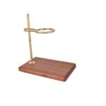 قاعدة V60 خشب ذهبي