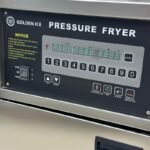 ⁦قلاية ضغط بروستد كهربائية سعة 25 لتر 6-7 دجاجات (مع فلتر تنقية زيت)⁩ - الصورة ⁦4⁩