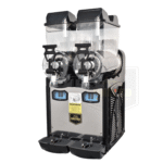 ماكينة سلاش 2 حوض 10 لتر اسود ايطالي COFRIMELL OASIS