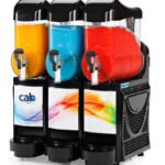 ماكينة سلاش 3 حوض 10 لتر اسود من CAB