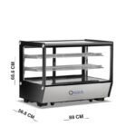 ثلاجه عرض على الطاولة 88 سم سعة 160 لتر