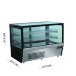 ثلاجة عرض علي الطاولة 90 سم